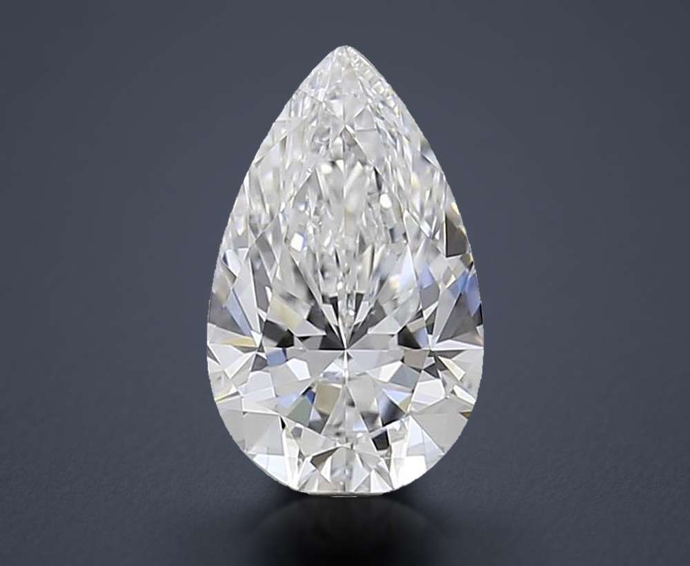 0.69 Carat Pear Lab Diamond