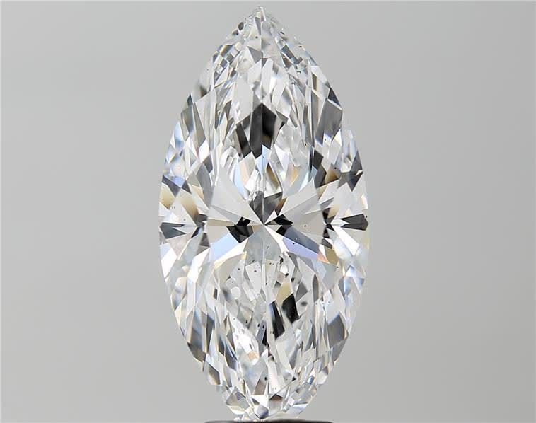5.01ct D VS2 Rare Carat Ideal Cut Marquise Diamond