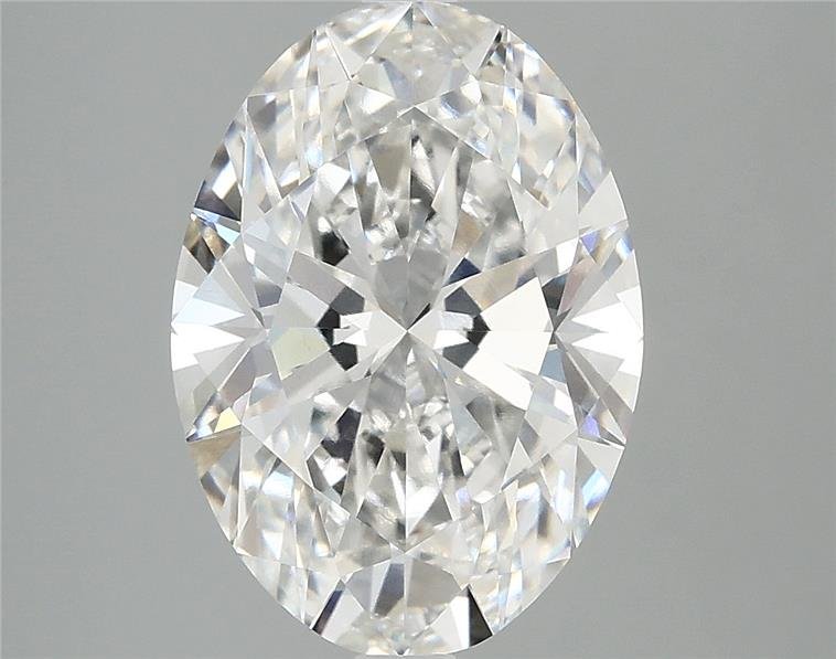 3.92 Carat Oval Lab Diamond