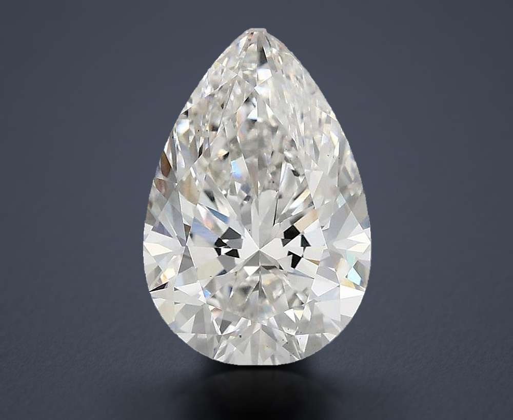 2.67 Carat Pear Lab Diamond