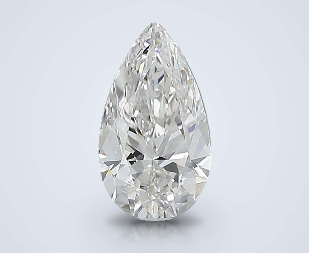 0.41 Carat Pear Natural Diamond