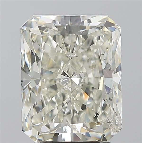 3.01ct K SI2 Very Good Cut Radiant Diamond