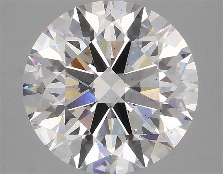 3.16ct G VS2 Rare Carat Ideal Cut Round Lab Grown Diamond