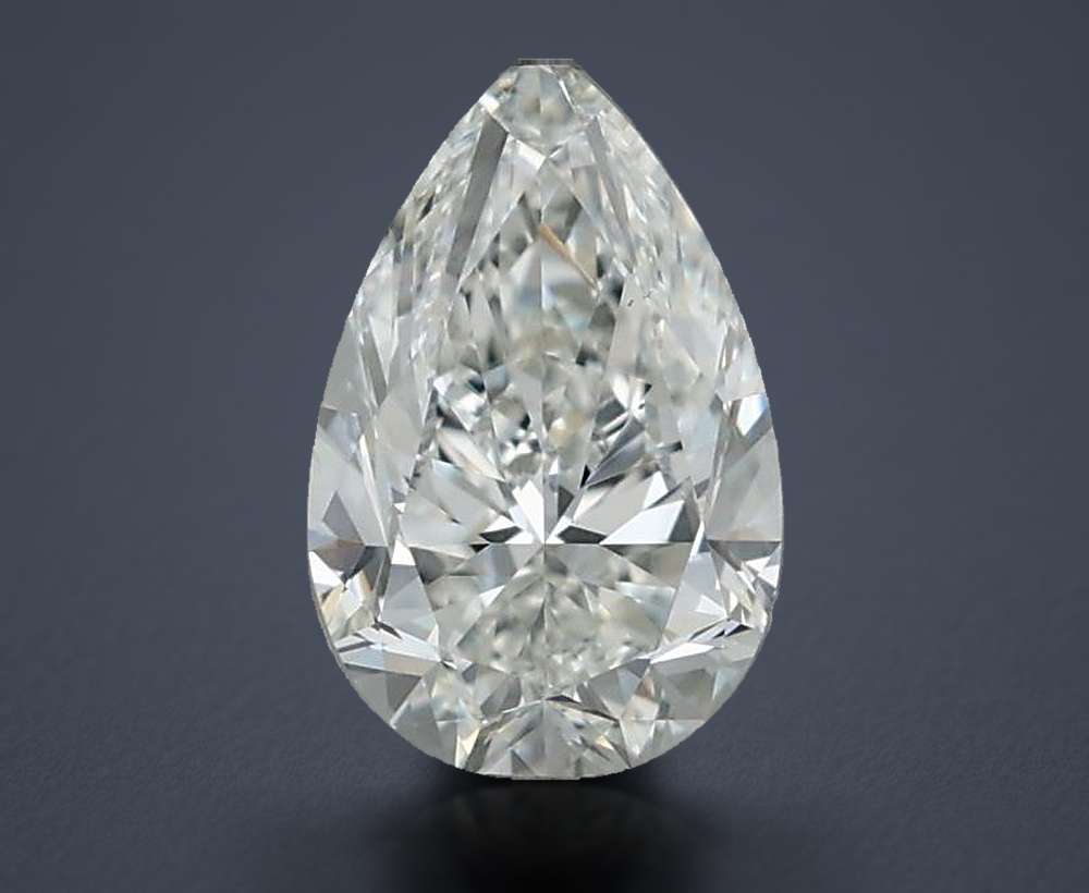 0.80 Carat Pear Natural Diamond