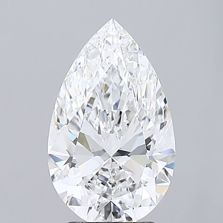 2.63 Carat Pear Lab Diamond
