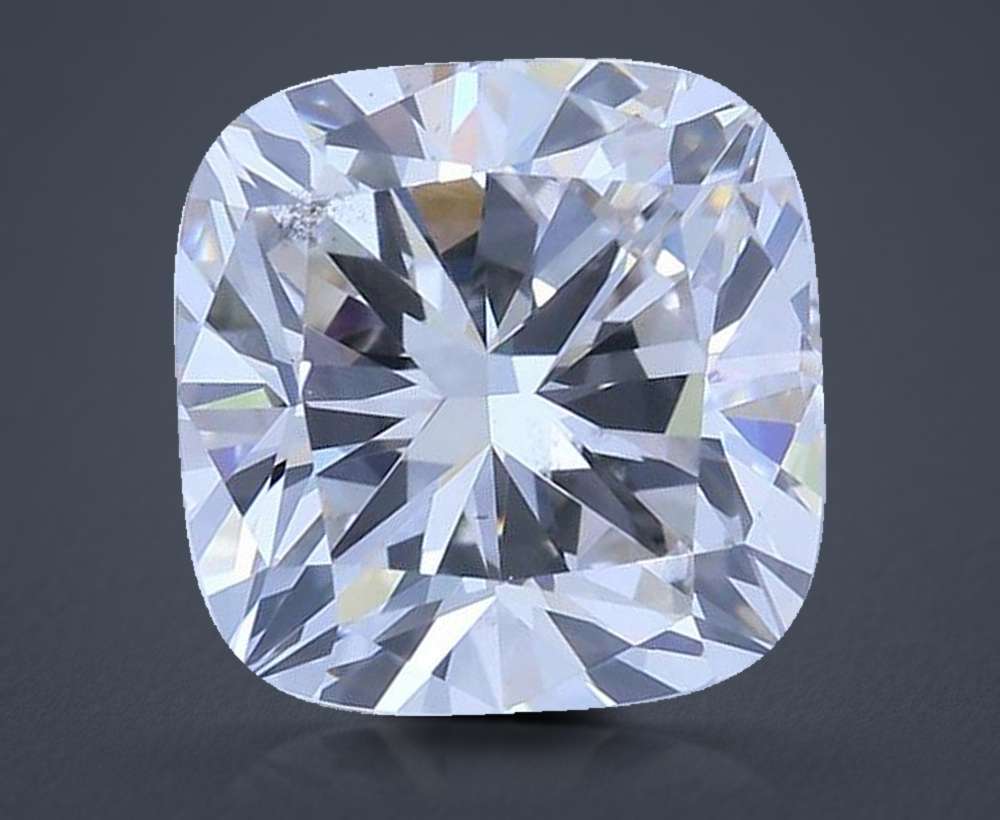 1.71 Carat Cushion Lab Diamond