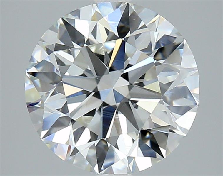 3.81ct I VS2 Rare Carat Ideal Cut Round Diamond