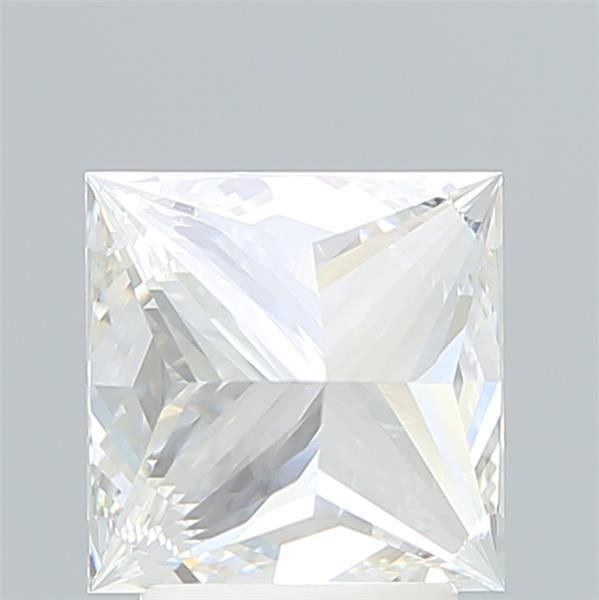 3.10ct F VVS2 Rare Carat Ideal Cut Princess Lab Grown Diamond