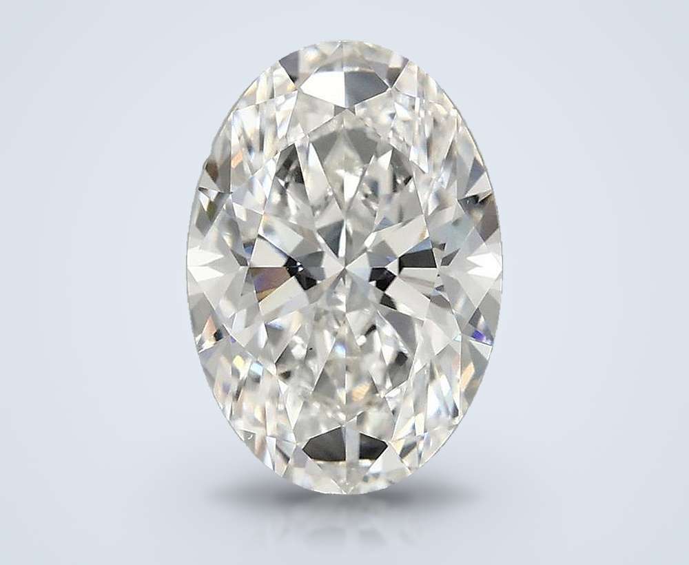 2.58 Carat Oval Lab Diamond