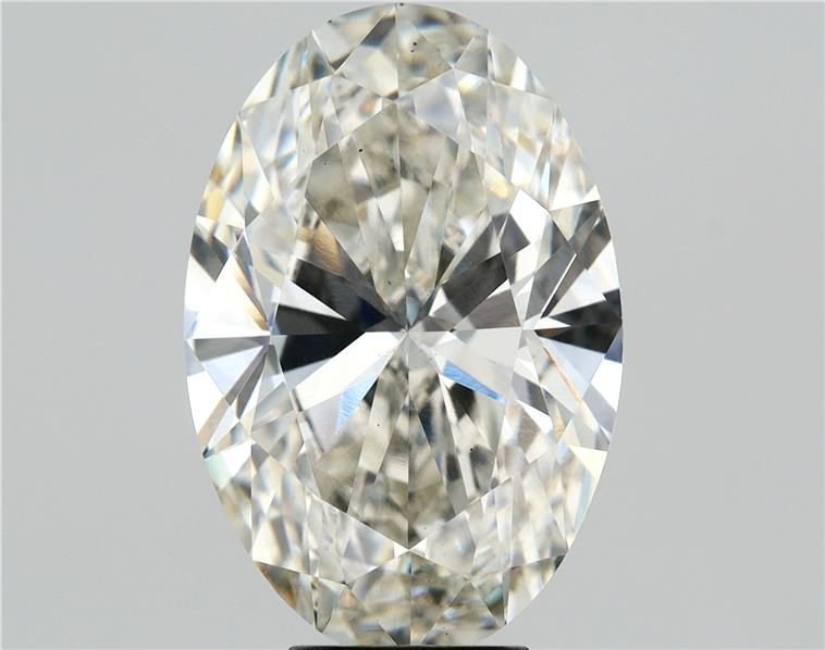 7.01ct I VS1 Rare Carat Ideal Cut Oval Lab Grown Diamond