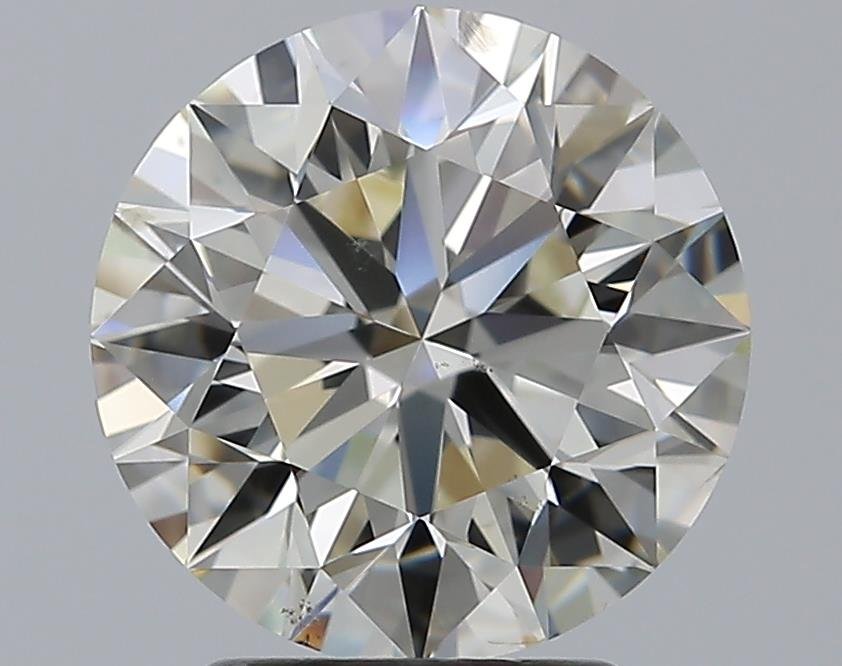 2.82ct J SI1 Excellent Cut Round Diamond