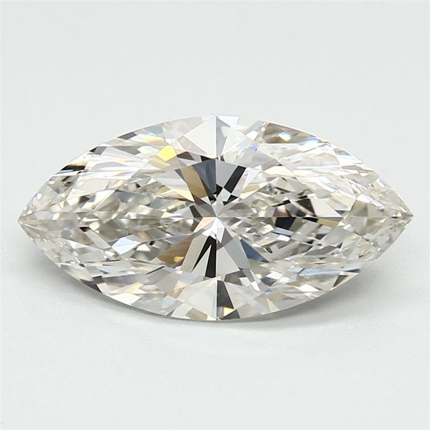 2.50ct H VS1 Rare Carat Ideal Cut Marquise Lab Grown Diamond