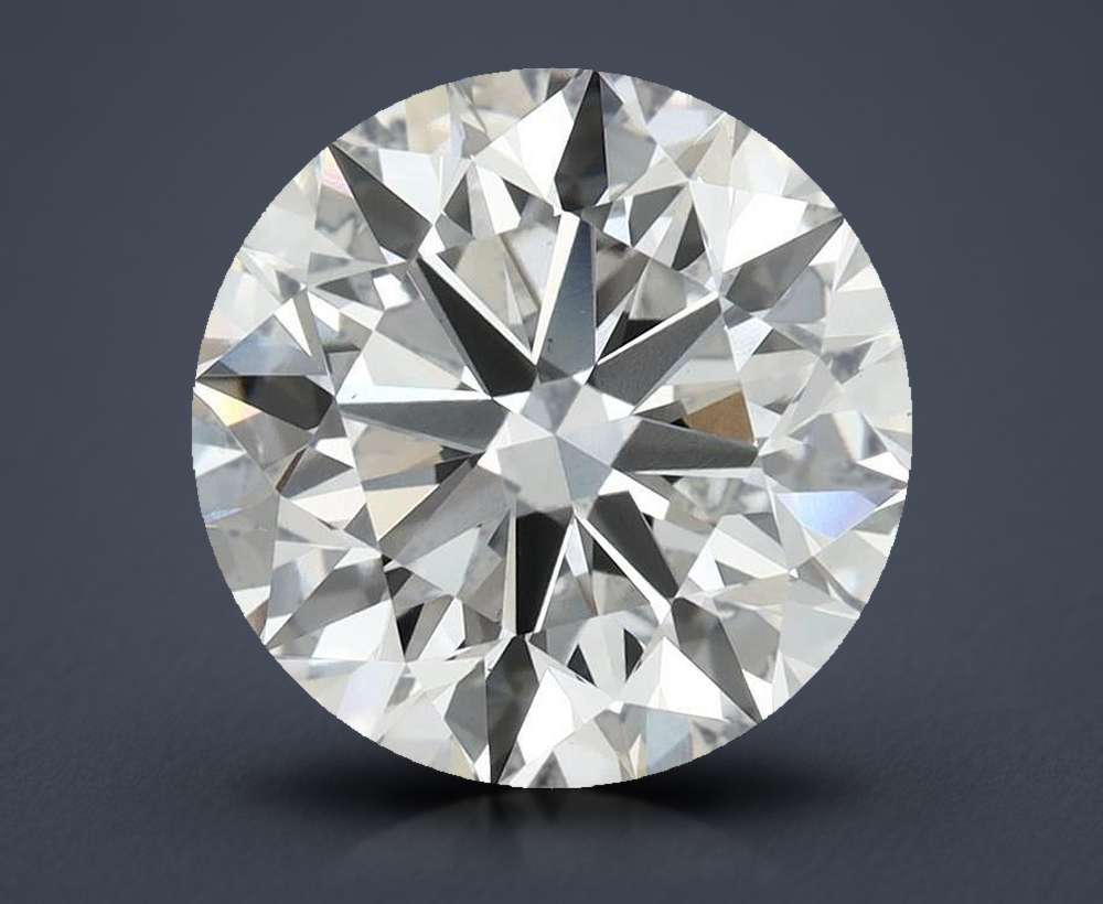 4.41 Carat Round Lab Diamond