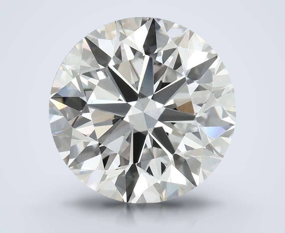 4.41 Carat Round Lab Diamond
