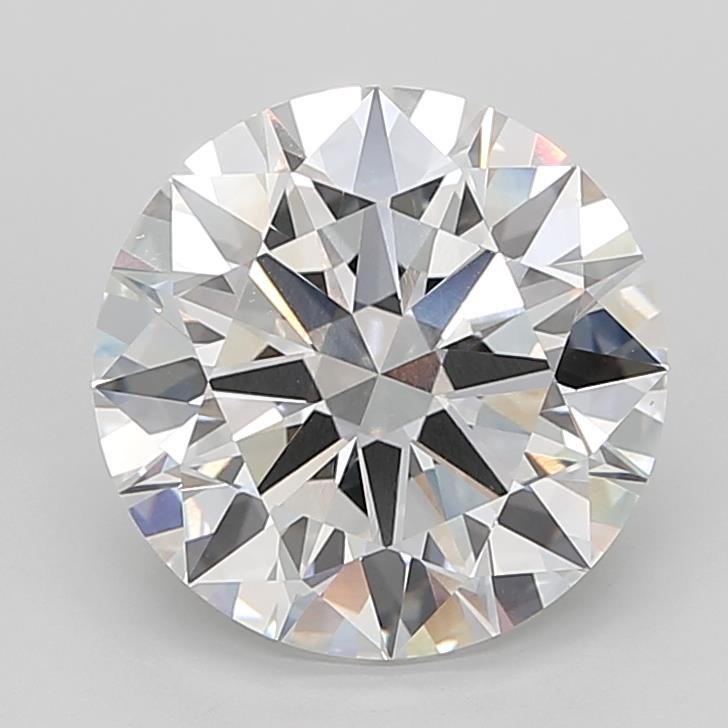 8.01ct E VVS2 Rare Carat Ideal Cut Round Lab Grown Diamond