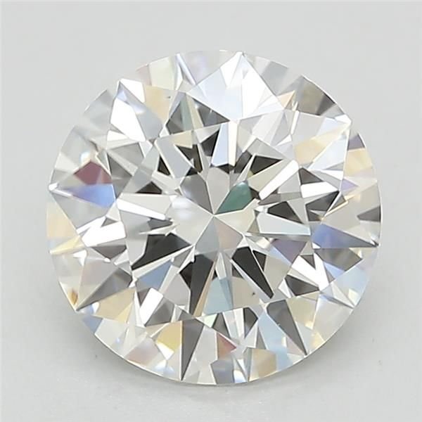 2.65ct D VS1 Rare Carat Ideal Cut Round Lab Grown Diamond