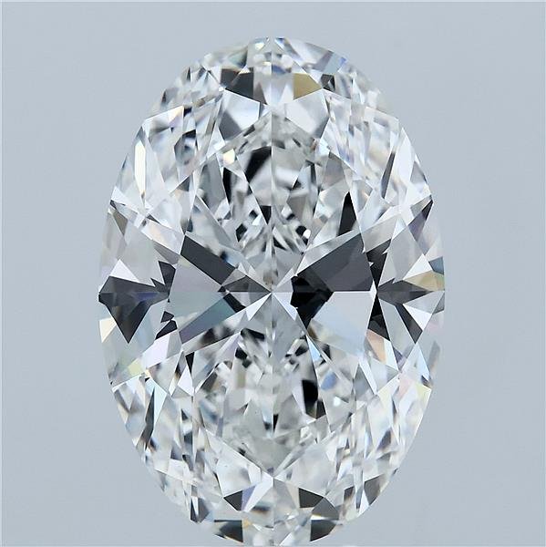 8.27 Carat Oval Lab Diamond