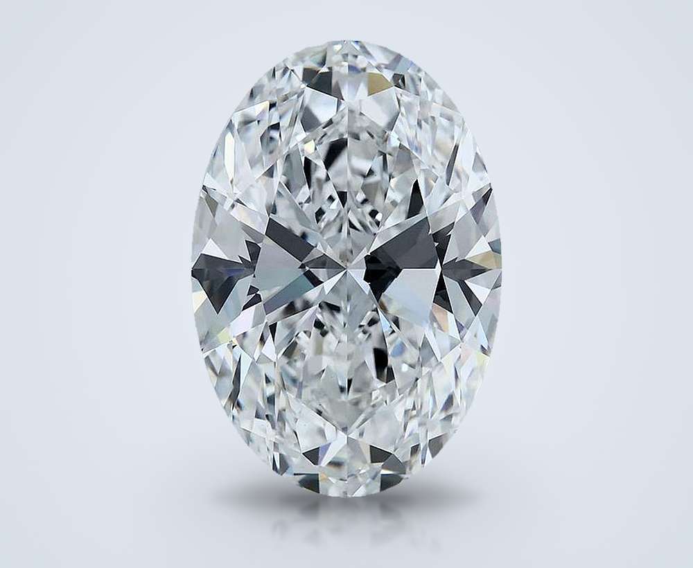 8.27 Carat Oval Lab Diamond