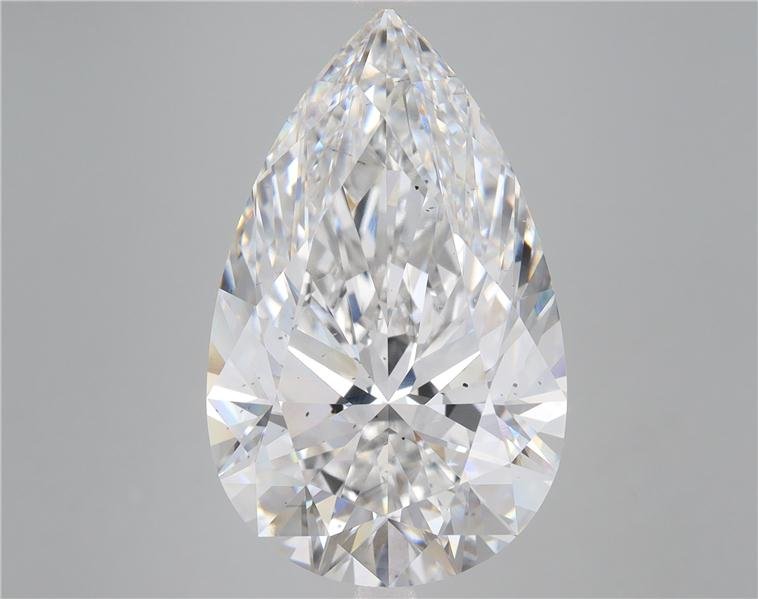 11.94ct E SI1 Rare Carat Ideal Cut Pear Lab Grown Diamond