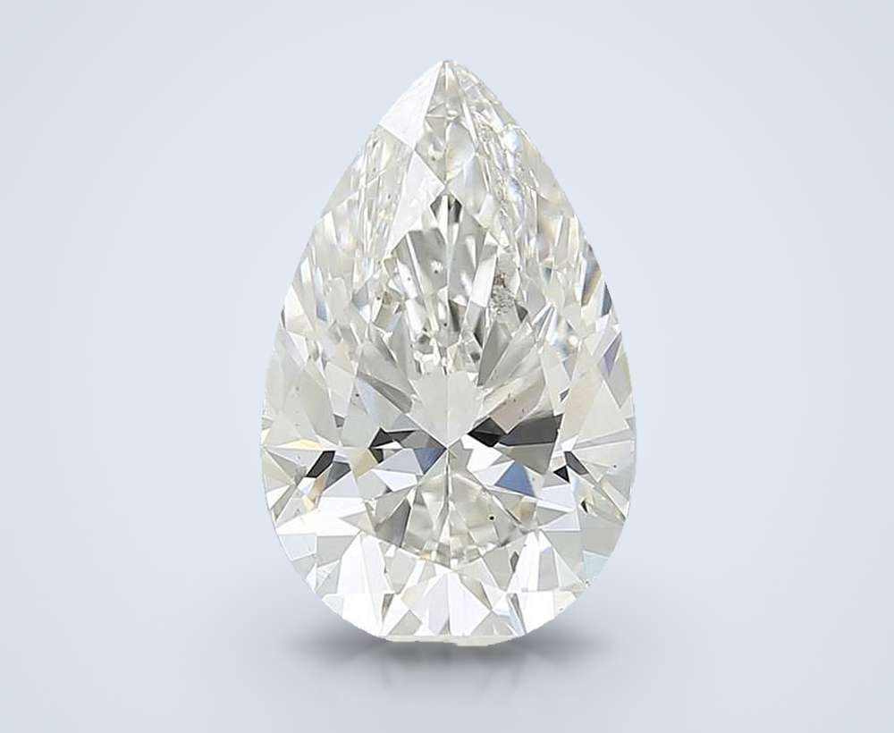 4.34 Carat Pear Lab Diamond