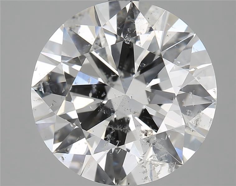 4.06ct F SI2 Excellent Cut Round Diamond