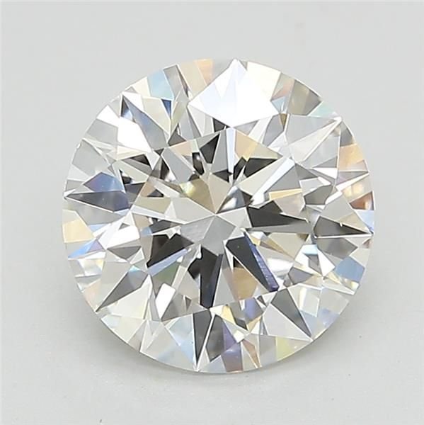 2.04ct F VS1 Rare Carat Ideal Cut Round Lab Grown Diamond