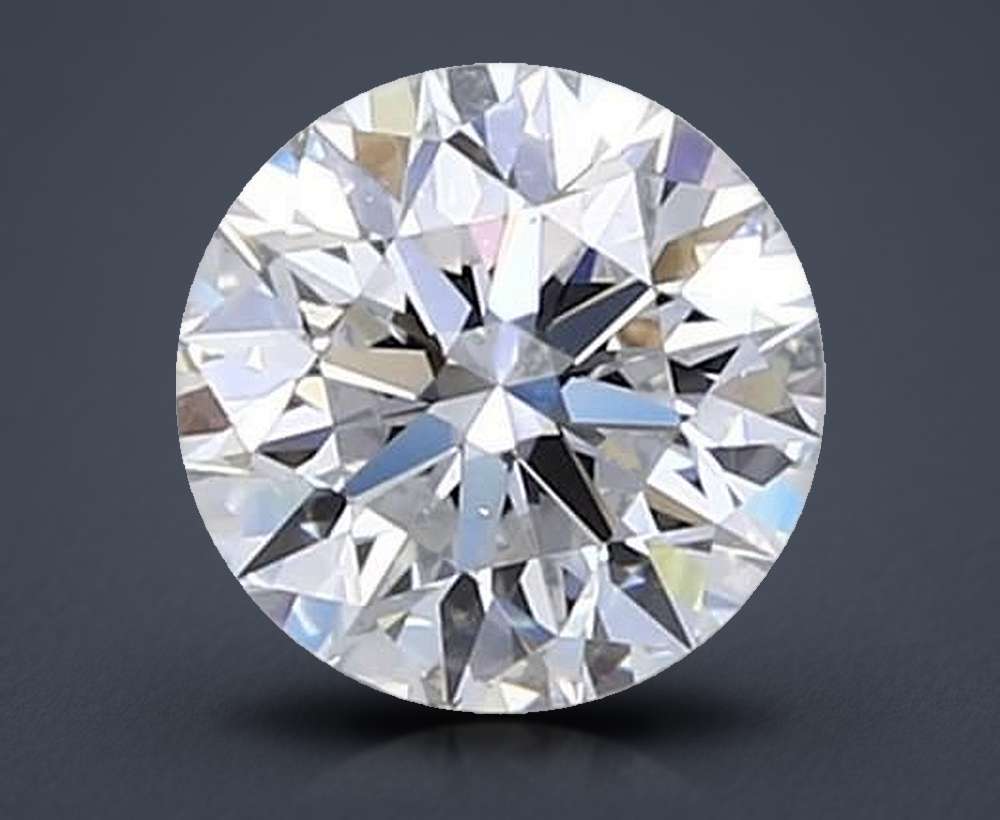 0.90 Carat Round Natural Diamond