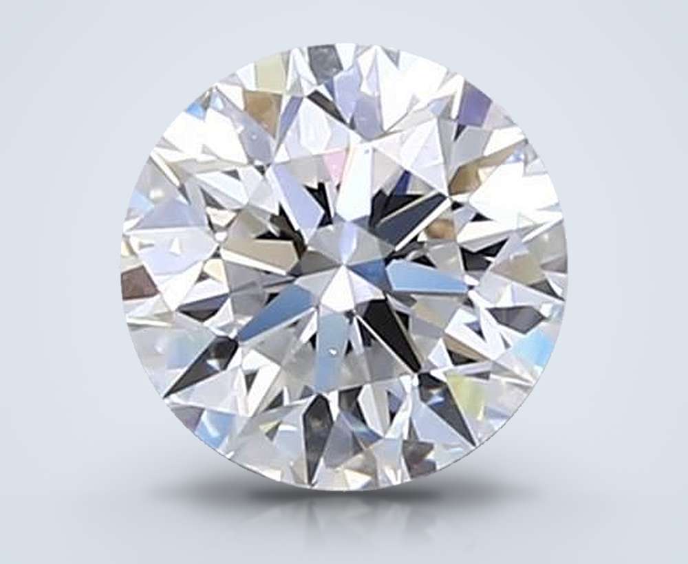 0.90 Carat Round Natural Diamond