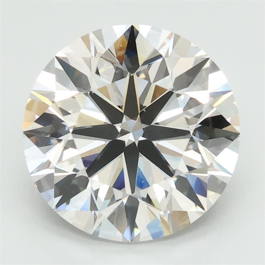 4.01ct F VS1 Rare Carat Ideal Cut Round Lab Grown Diamond