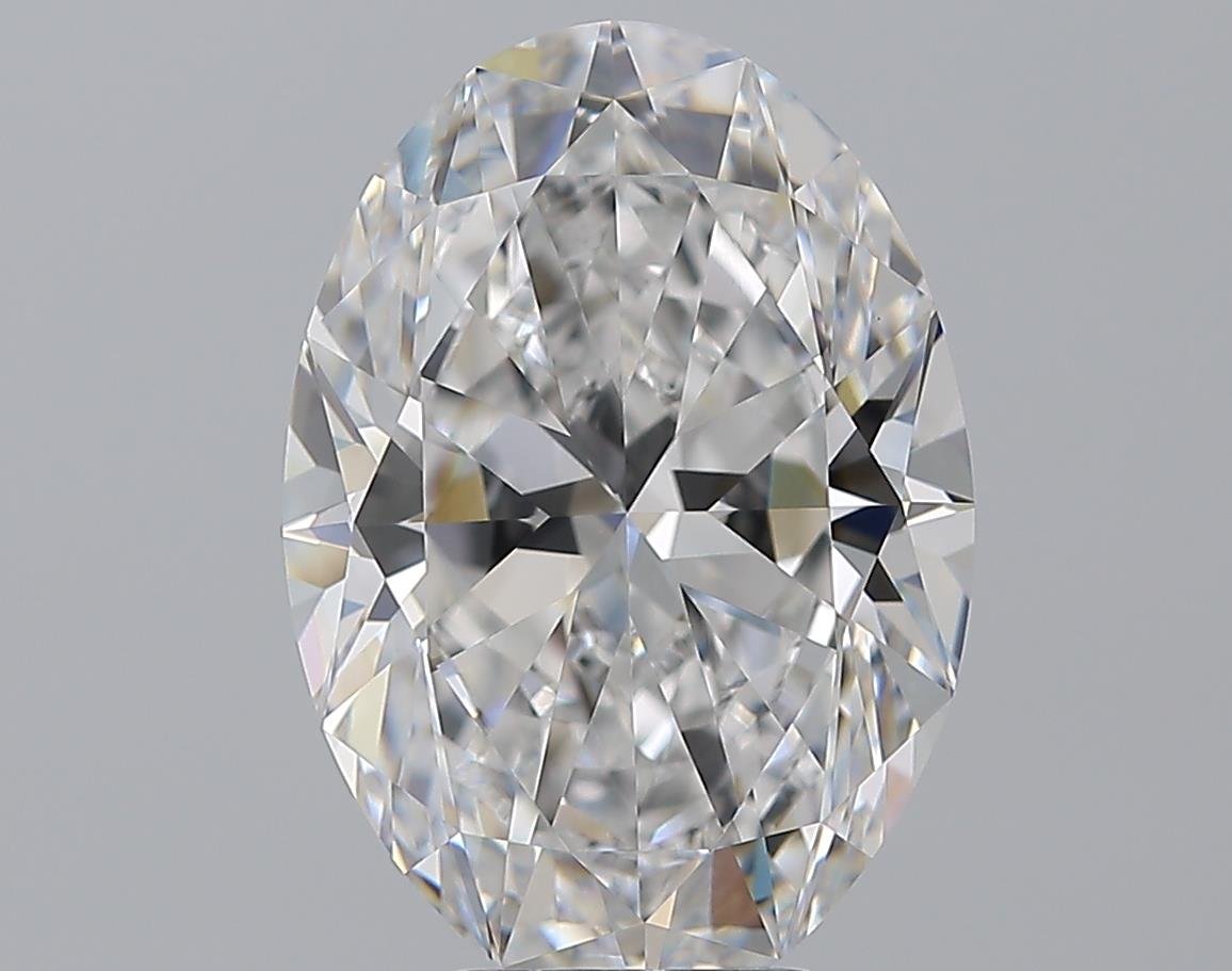 5.51ct D VS1 Rare Carat Ideal Cut Oval Diamond