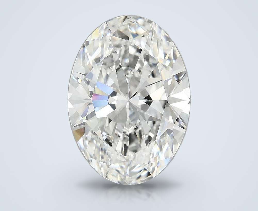 5.54 Carat Oval Lab Diamond