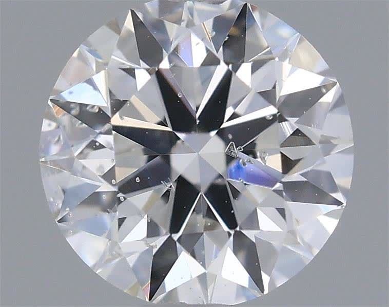 0.51ct E SI2 Rare Carat Ideal Cut Round Diamond