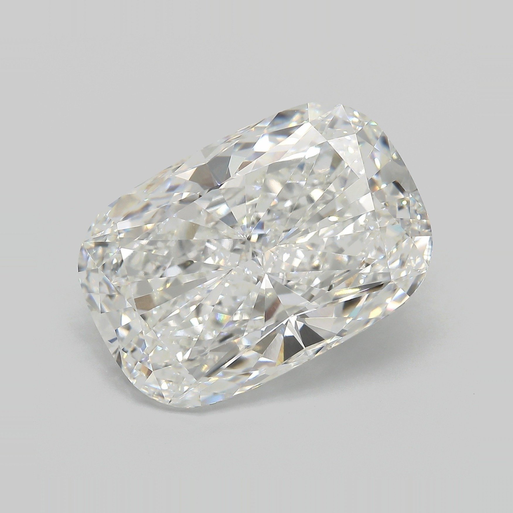 14.57ct F VVS2 Rare Carat Ideal Cut Cushion Lab Grown Diamond