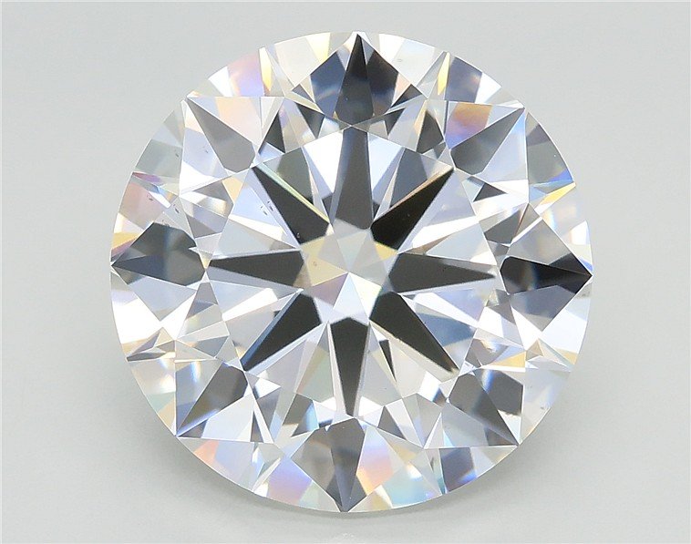 7.01ct G VS2 Excellent Cut Round Lab Grown Diamond