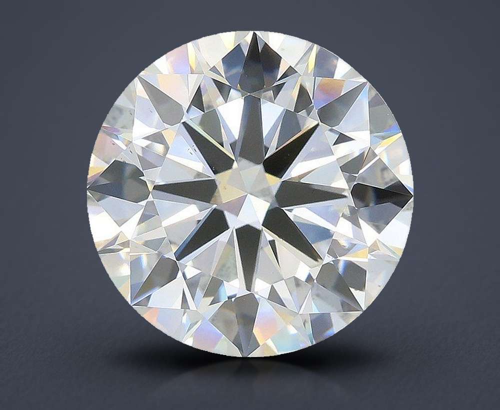 7.01 Carat Round Lab Diamond