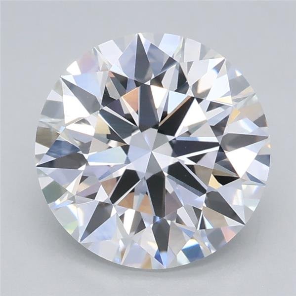 1.54ct D VVS2 Rare Carat Ideal Cut Round Lab Grown Diamond