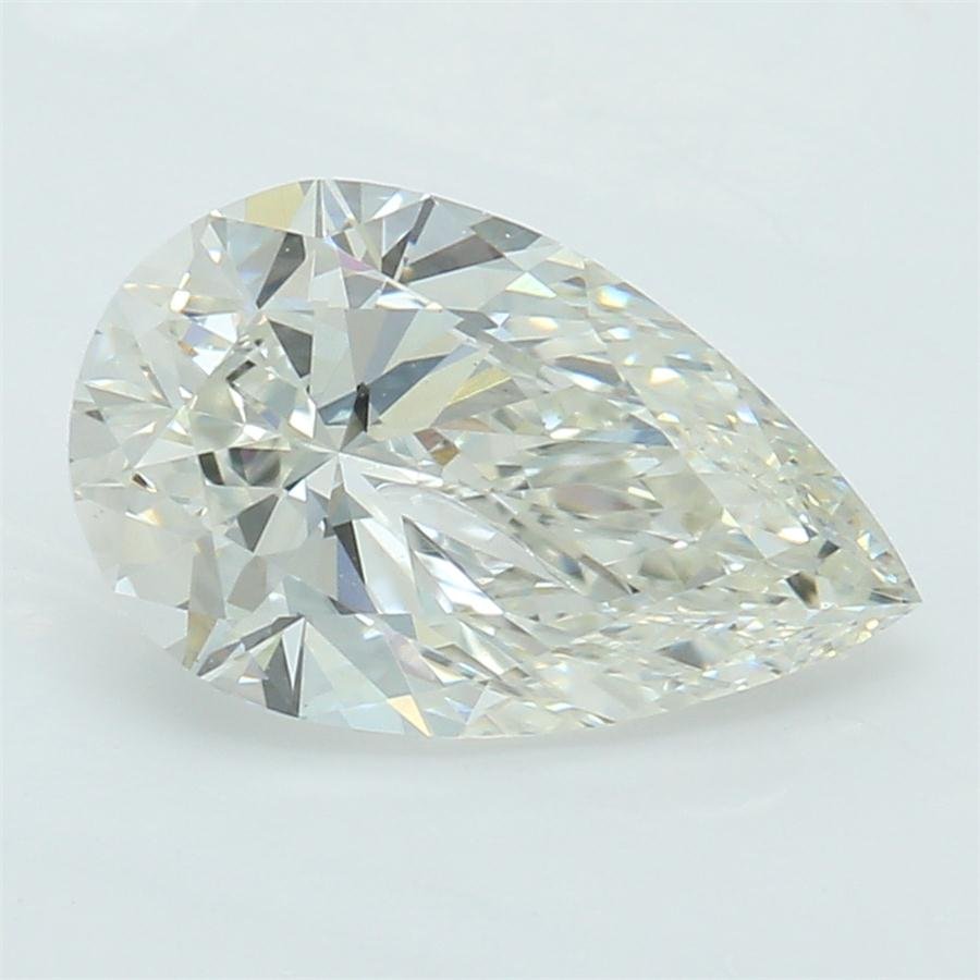 1.01ct H VVS2 Rare Carat Ideal Cut Pear Lab Grown Diamond