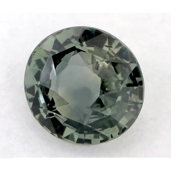 1.70 Carat Green Oval Sapphire
