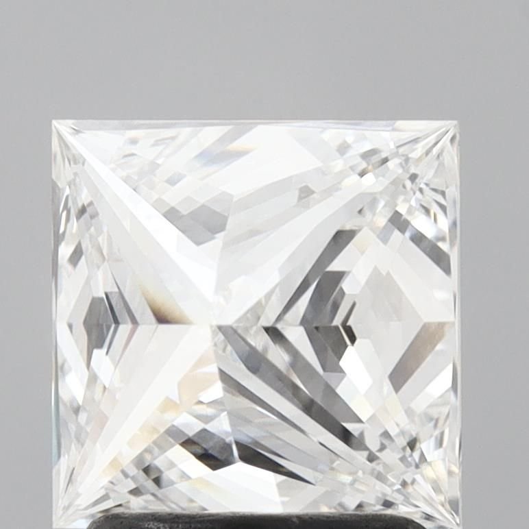 1.90ct E VS1 Rare Carat Ideal Cut Princess Lab Grown Diamond