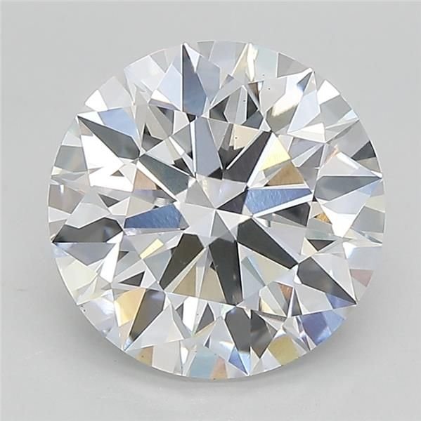 3.03ct D VS1 Rare Carat Ideal Cut Round Lab Grown Diamond