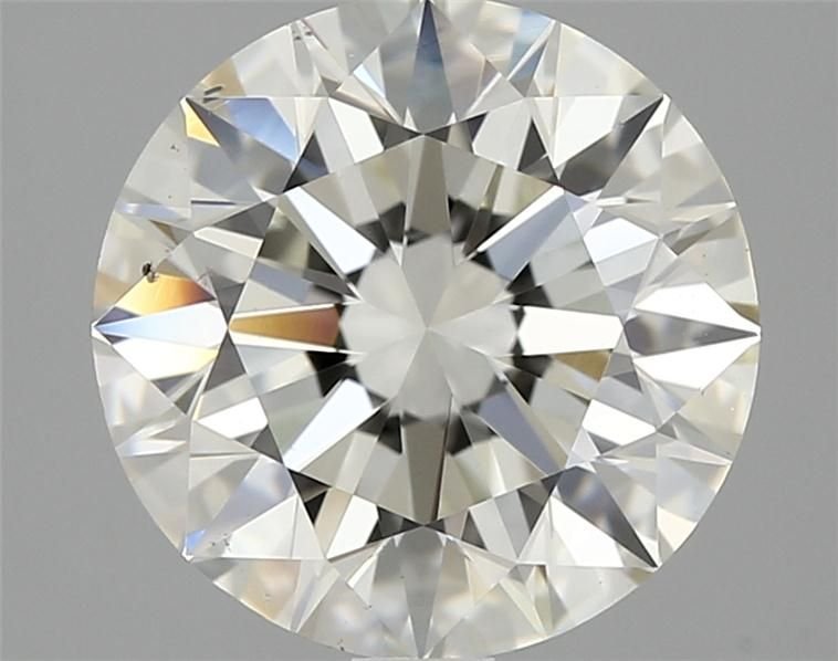 2.60ct H VS2 Rare Carat Ideal Cut Round Diamond