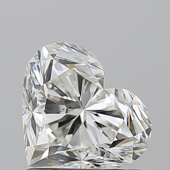 1.02ct J SI1 Rare Carat Ideal Cut Heart Diamond