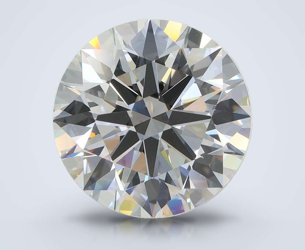 4.44 Carat Round Lab Diamond
