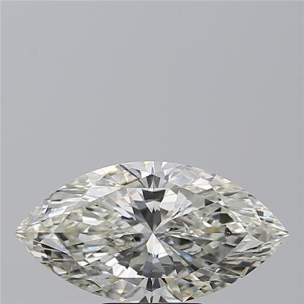 3.01ct J SI2 Rare Carat Ideal Cut Marquise Diamond