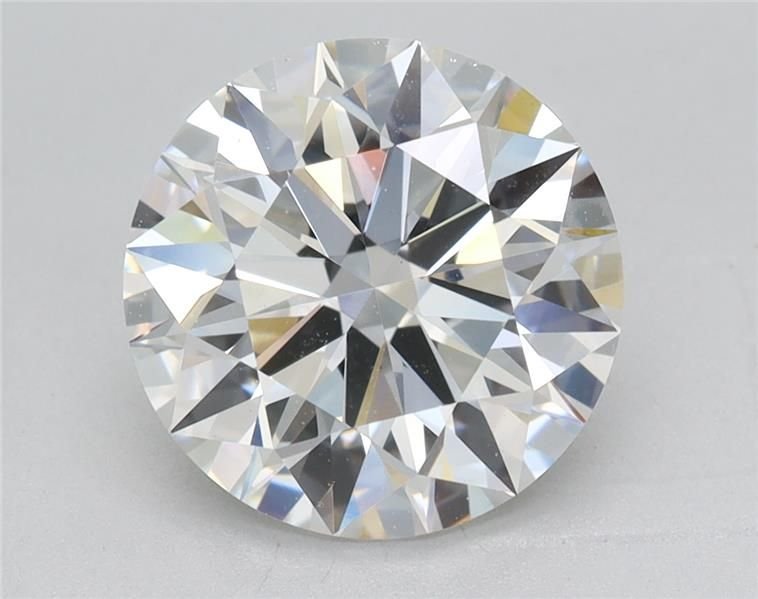 2.42ct G VS1 Rare Carat Ideal Cut Round Lab Grown Diamond