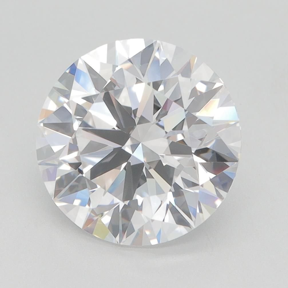 3.24ct D FL Rare Carat Ideal Cut Round Lab Grown Diamond