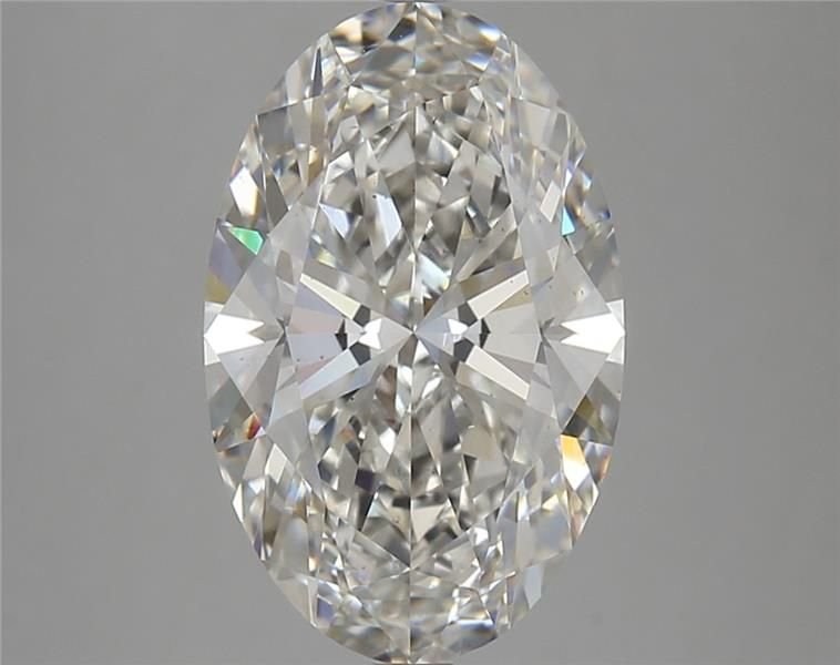 4.52ct H VS2 Rare Carat Ideal Cut Oval Lab Grown Diamond