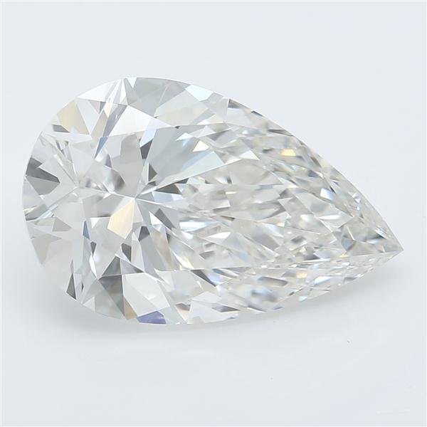 2.78ct H VVS2 Rare Carat Ideal Cut Pear Lab Grown Diamond