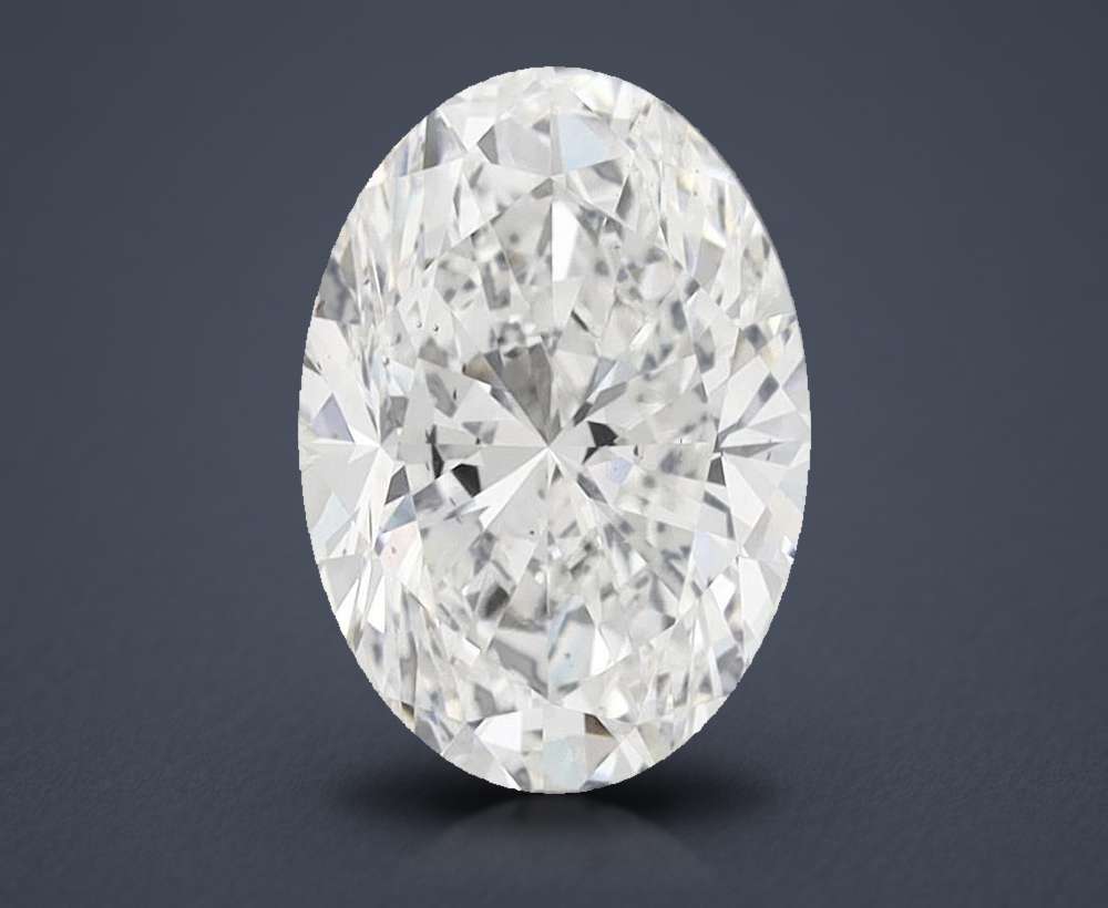 2.61 Carat Oval Lab Diamond