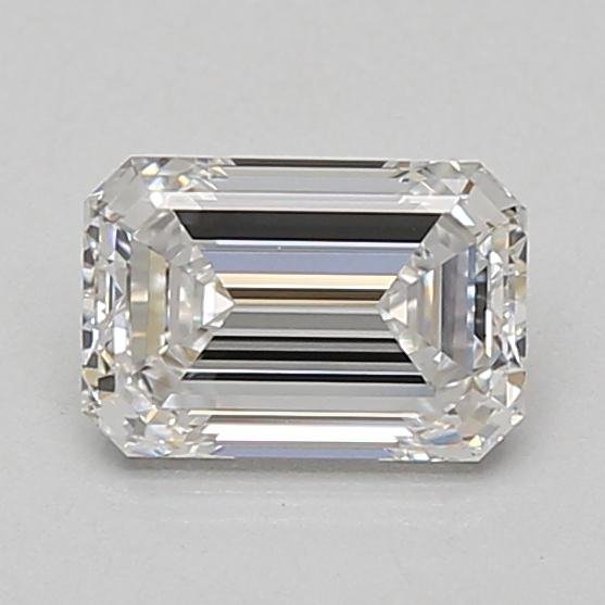 1.09ct D VVS2 Excellent Cut Emerald Lab Grown Diamond